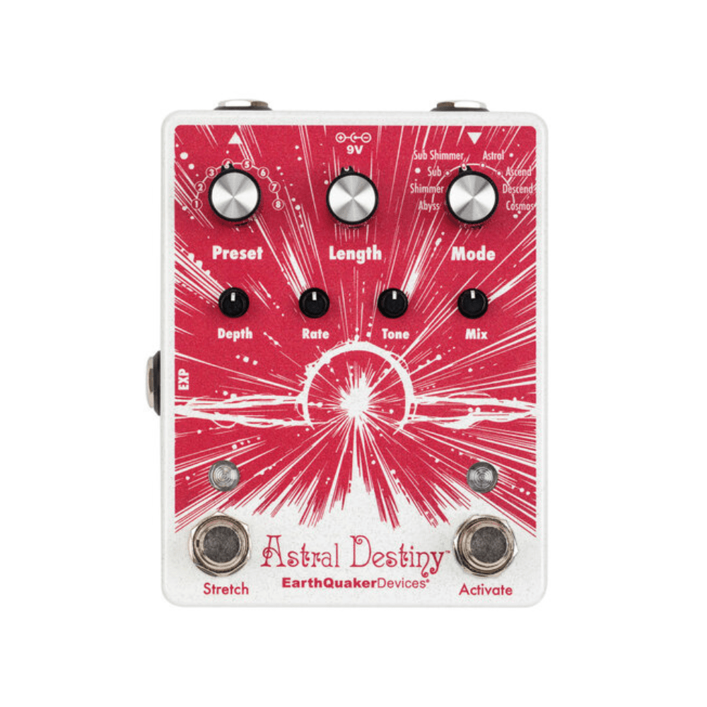 EarthQuaker Devices Astral Destiny Octal Octave Reverberation Odyssey