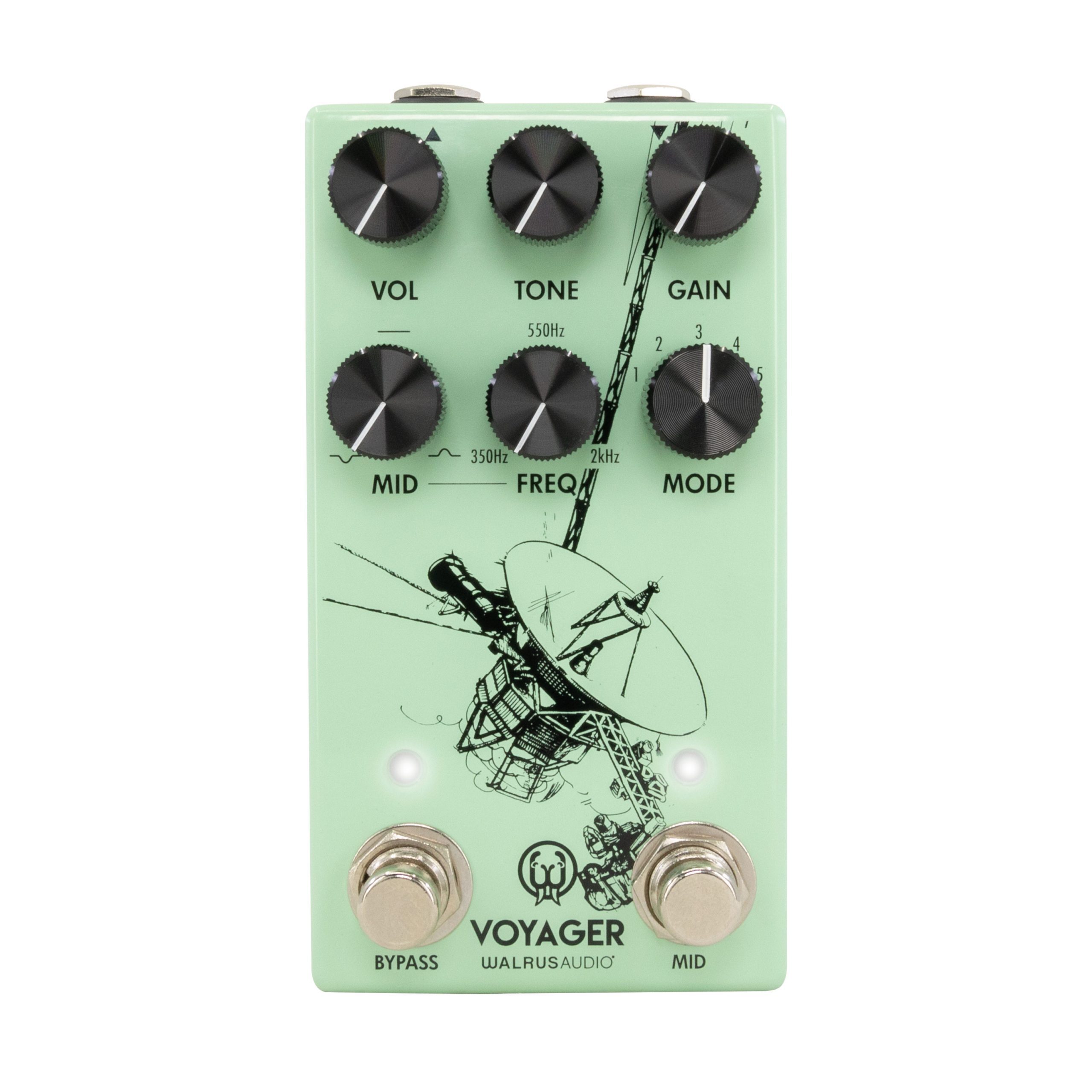 Walrus Audio Voyager Pre-Amp Overdrive MKII Seafoam