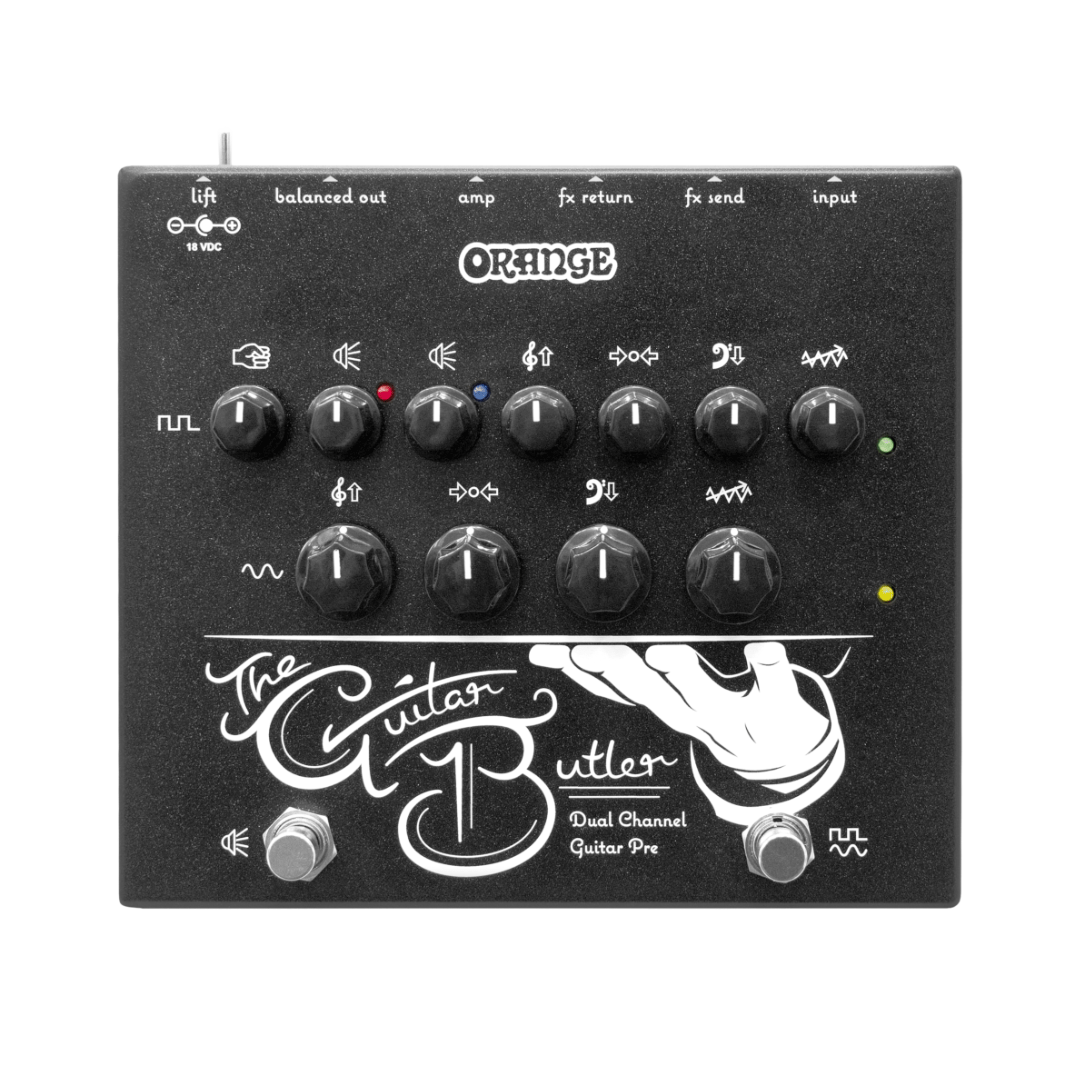 Orange Guitar Butler Dual-Channel Guitar Preamp Pedal